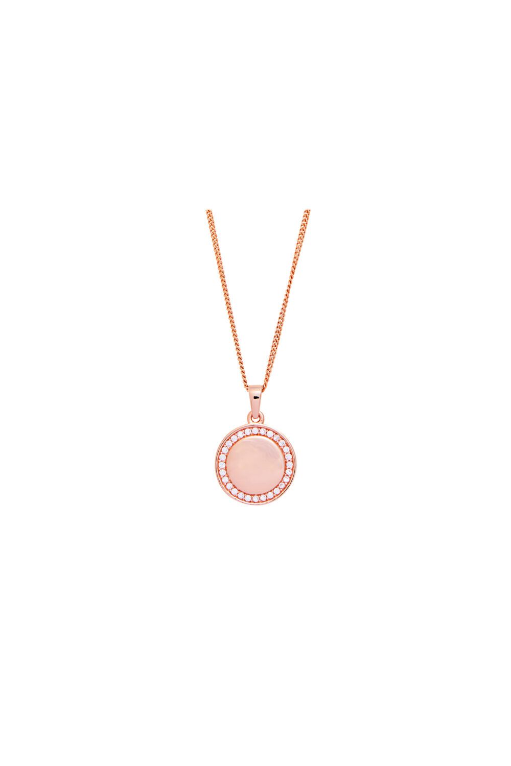 Rose gold necklace debenhams best sale